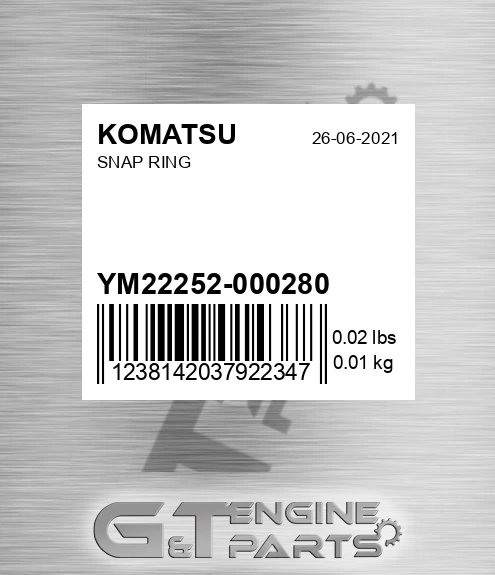 YM22252000280 Snap Ring