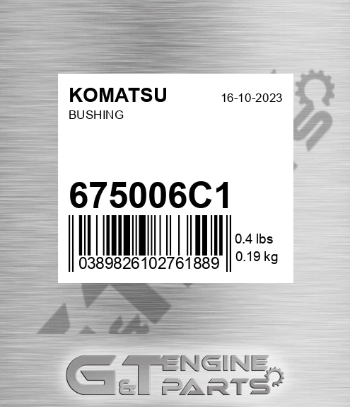 675006C1 Bushing