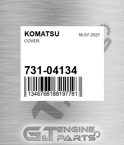 731-04134 Cover for KOMATSU