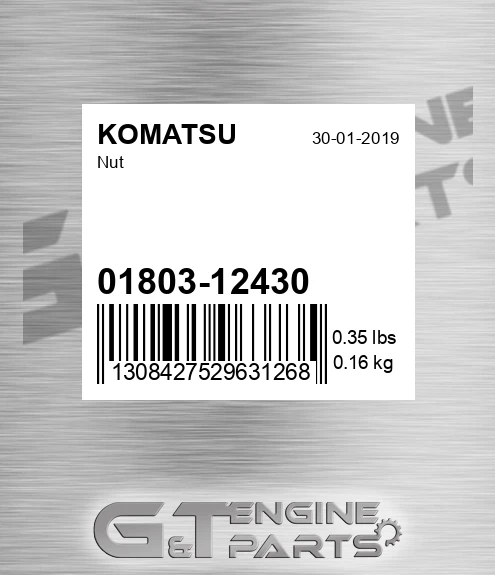 01803-12430 Nut