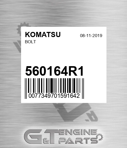 560164R1 Bolt