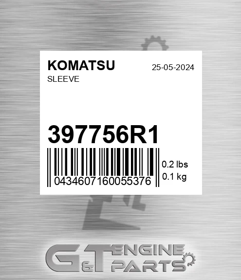 397756R1 Sleeve