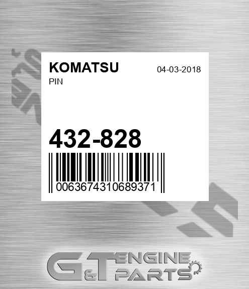 432-828 Pin
