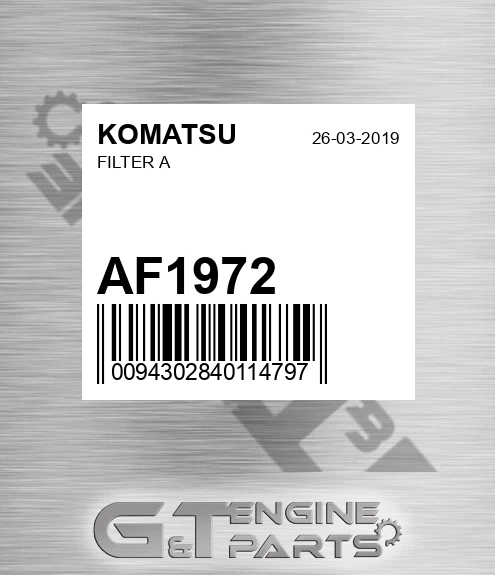 AF1972 Filter A