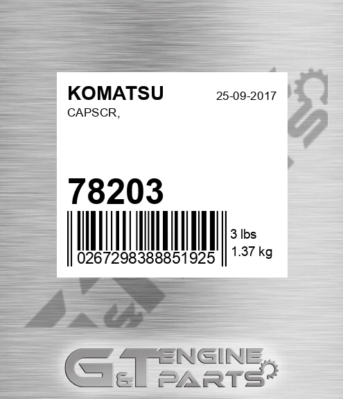 78203 Capscr,