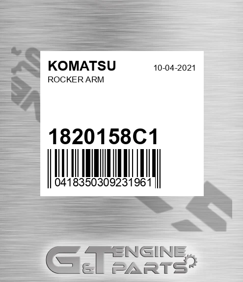 1820158C1 Rocker Arm