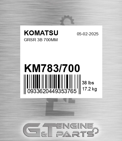 KM783/700 Grsr 3b 700mm