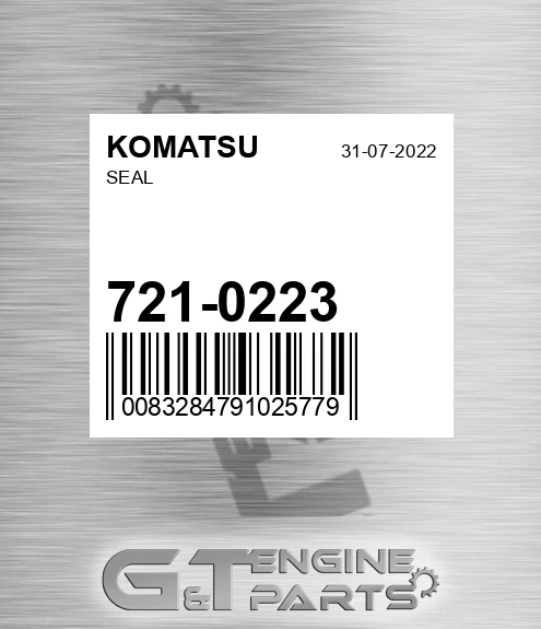 721-0223 Seal for KOMATSU