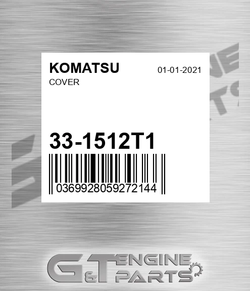 33-1512T1 Cover