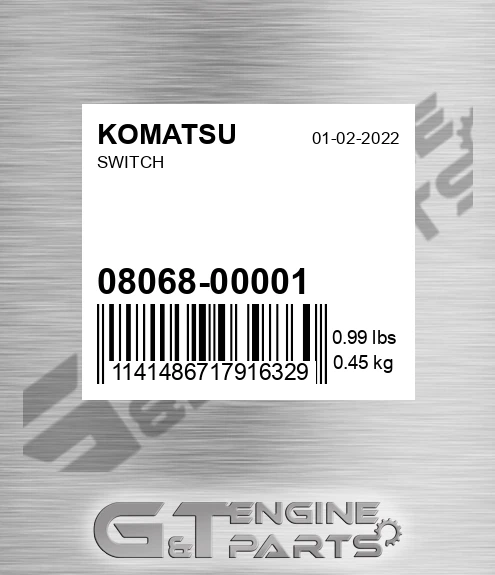 08068-00001 Switch