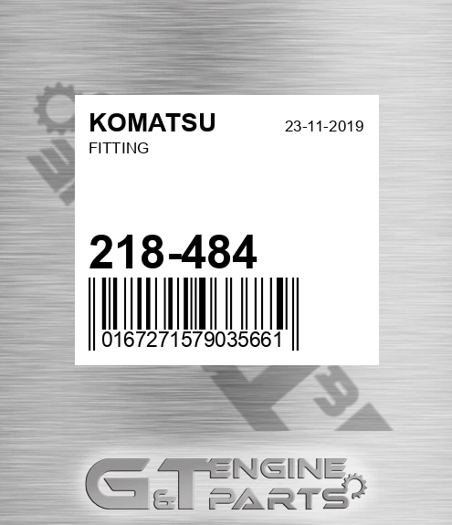 218-484 Fitting for KOMATSU