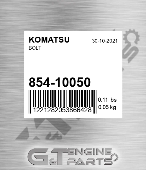 854-10050 Bolt
