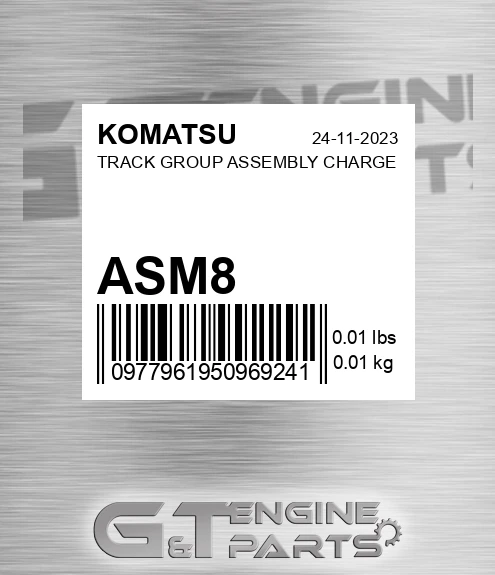 ASM8 Track Group Assembly Charge