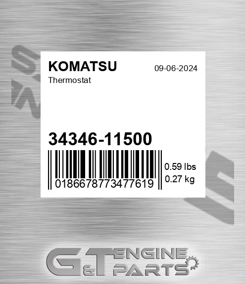 34346-11500 Thermostat