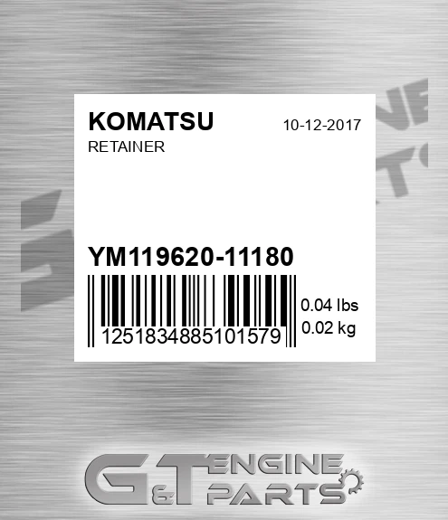 YM119620-11180 Retainer