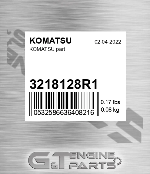 3218128R1 Part for KOMATSU