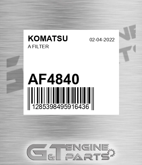 AF4840 A Filter