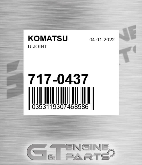 717-0437 U-joint