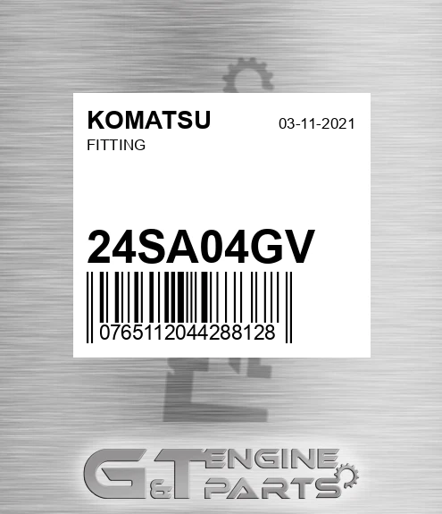 24SA04GV Fitting