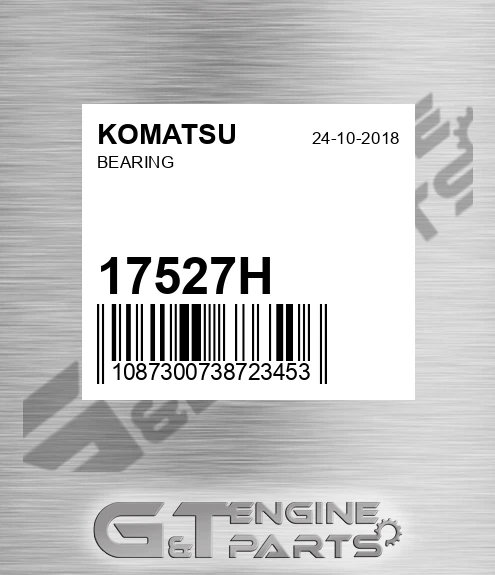 17527H KOMATSU Bearing