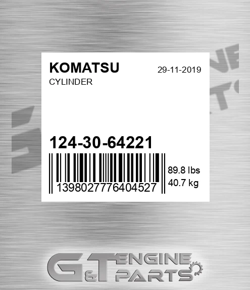 124-30-64221 Cylinder for KOMATSU