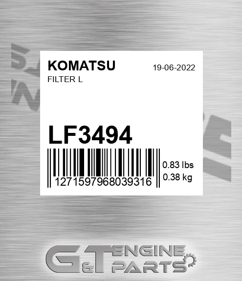 LF3494 KOMATSU Filter L
