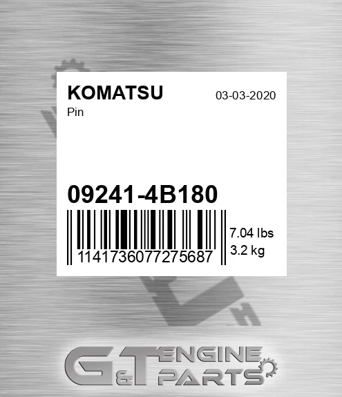 09241-4B180 Pin