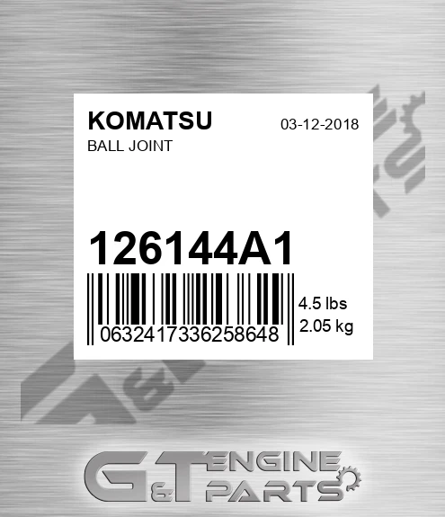 126144A1 Ball Joint