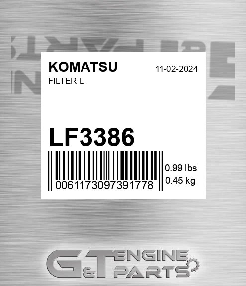 LF3386 Filter L