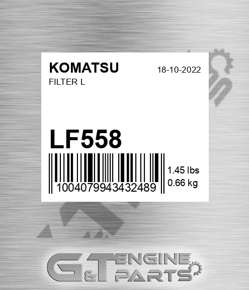 LF558 KOMATSU Filter L