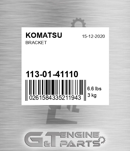 113-01-41110 Bracket for KOMATSU