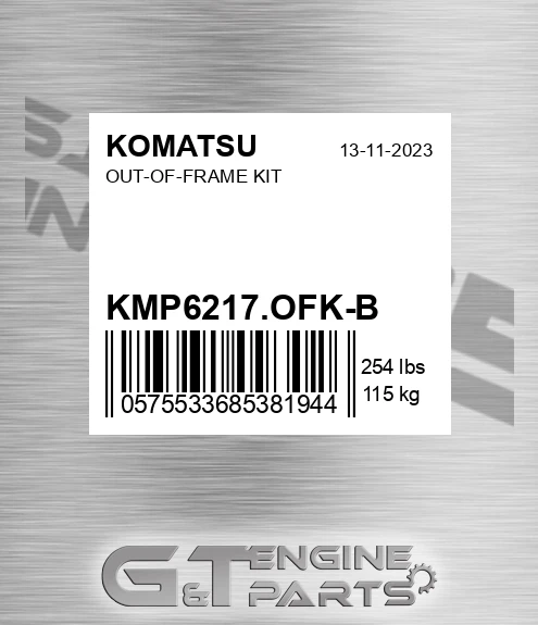 KMP6217.OFK-B Out-of-frame Kit for KOMATSU