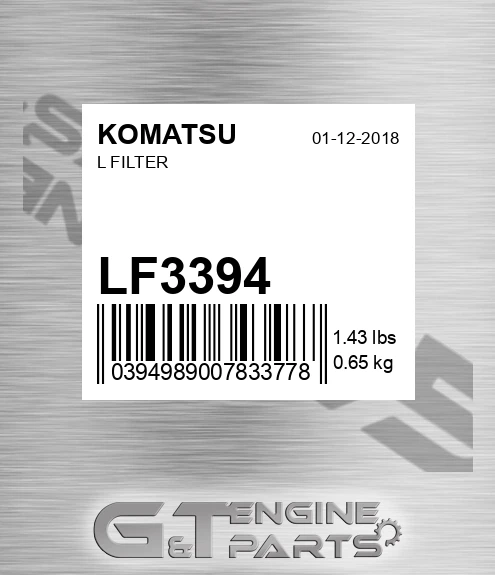 LF3394 L Filter