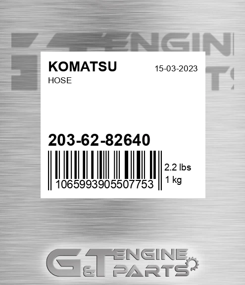 203-62-82640 Hose for KOMATSU