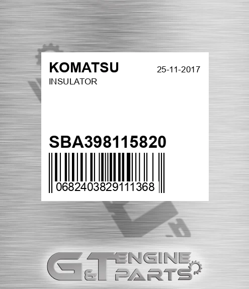 SBA398115820 Insulator