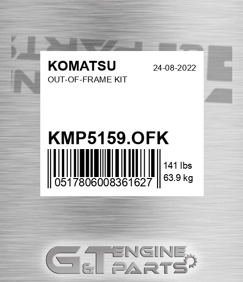 KMP5159.OFK Out-of-frame Kit for KOMATSU