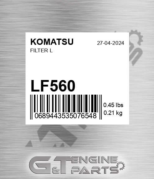 LF560 Filter L