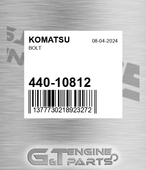 440-10812 Bolt