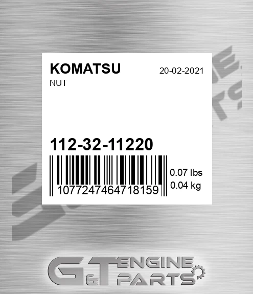 112-32-11220 Nut