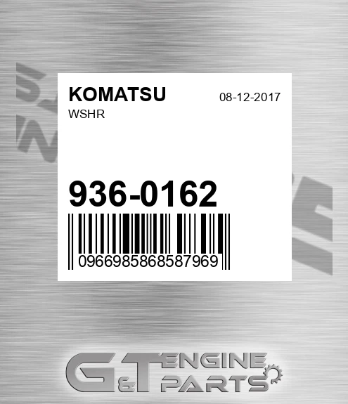 936-0162 Wshr for KOMATSU