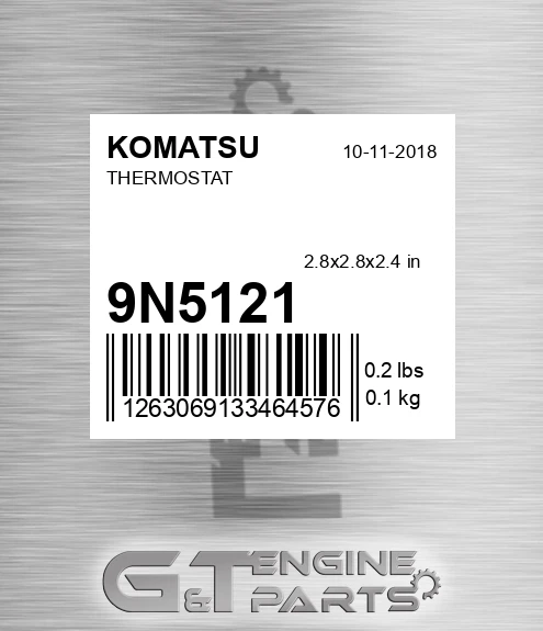 9N5121 Thermostat for KOMATSU
