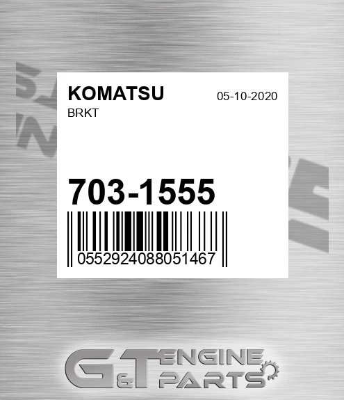 703-1555 Brkt for KOMATSU