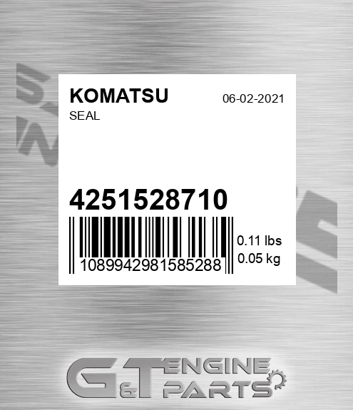 425-15-28710 Seal for KOMATSU