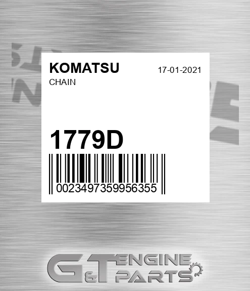 1779D Chain for KOMATSU
