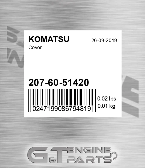 207-60-51420 Cover