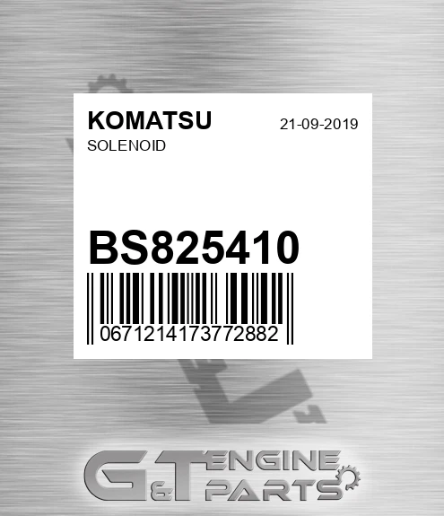 BS825410 Solenoid
