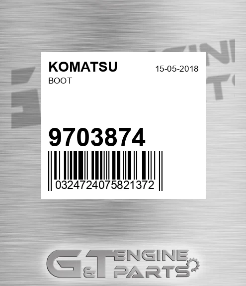9703874 KOMATSU Boot