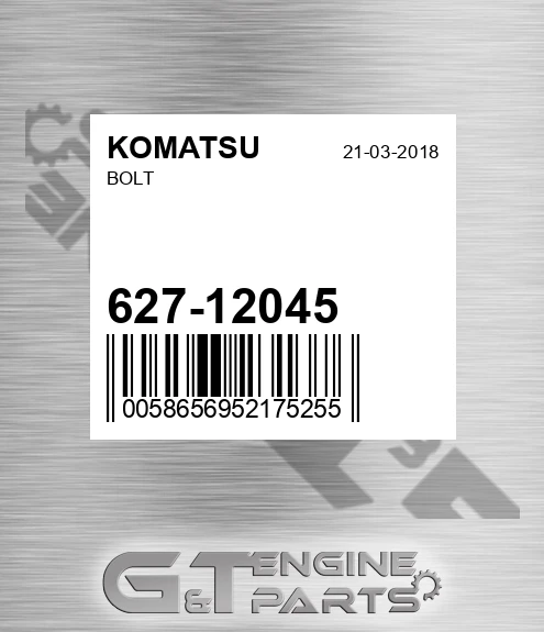 627-12045 Bolt