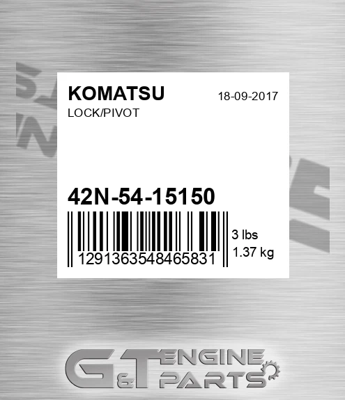 42N-54-15150 Lock/pivot