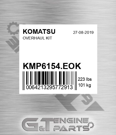 KMP6154.EOK Overhaul Kit for KOMATSU